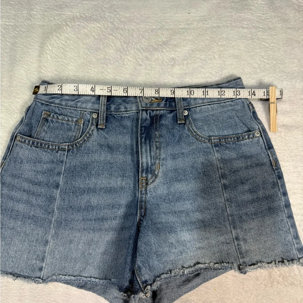 Old Navy Blue High-Waisted Denim Shorts